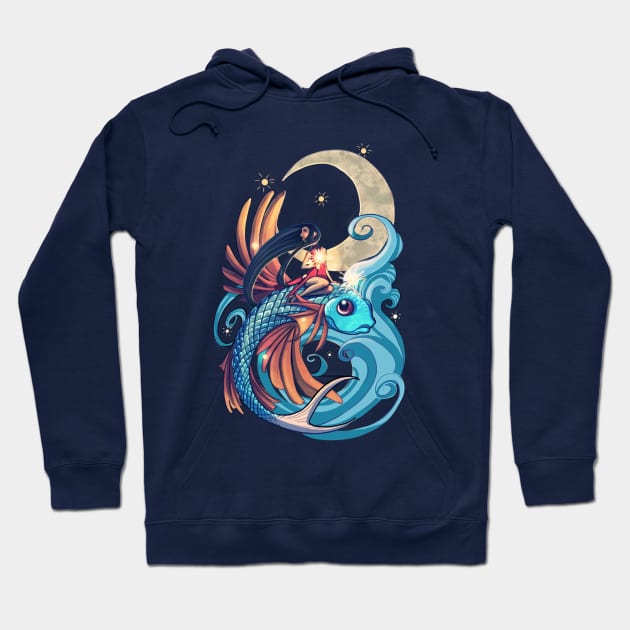 Festival of the Flying Fish Hoodie by AshenShop